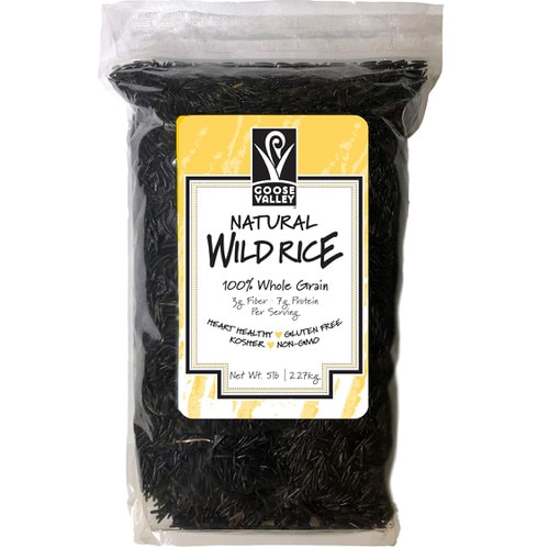 Goose Vallet Rice Wild Rice - Goose Valley - 5 lb